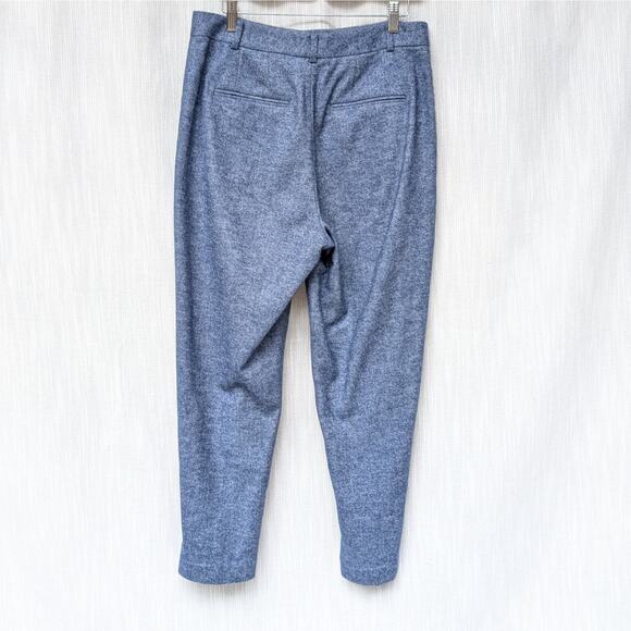 Club Monaco Wool Blend Straight Leg Mid Rise Ankle Chino Pants, size 8 - Picture 2 of 9